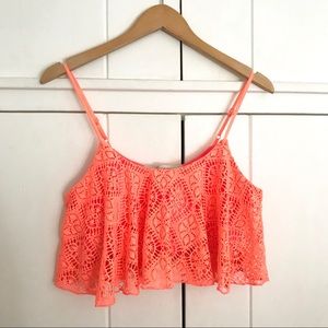 Lovers and Friends Lace Crop Cami